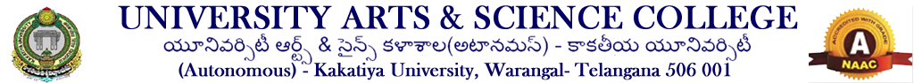 University Arts & Science College, Warangal — logo